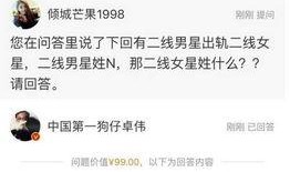 卓伟最新爆料一哥一姐,揭秘娱乐圈一哥一姐背后的惊人真相